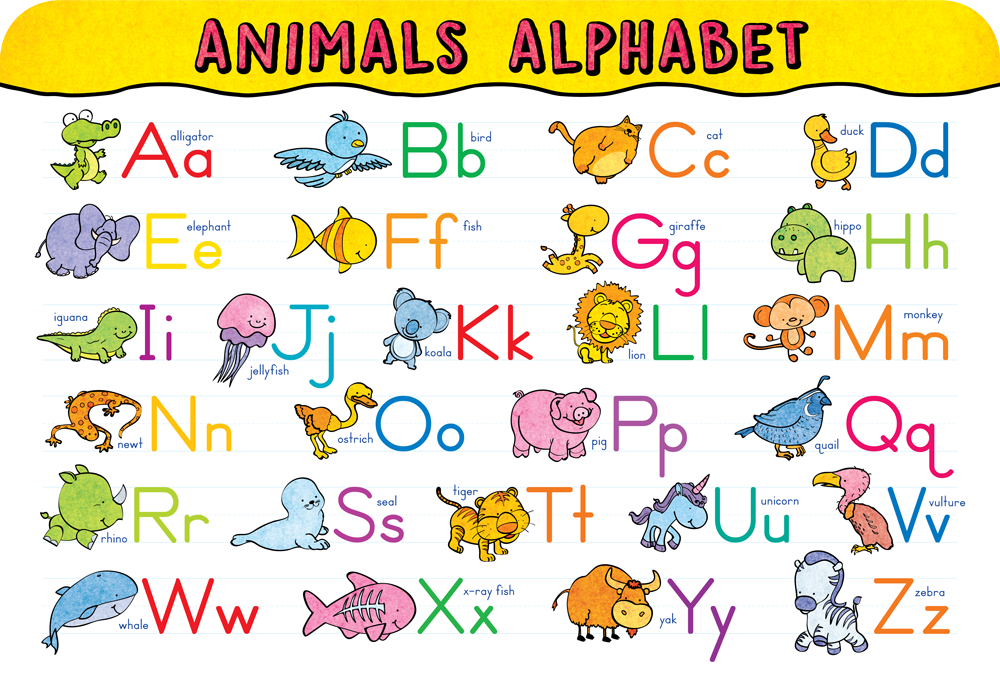 Animals Alphabet Artwork
