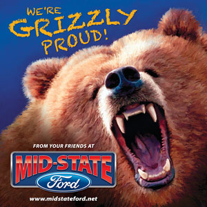 Mid-State Ford Grizzly Illustration and Design