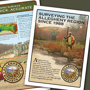Allegheny Surveys Ad Designs Allegheny Surveys Ad Designs