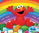 Sesame Street Colors Mat digital illustration