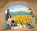 Tuscan Mat Illustration