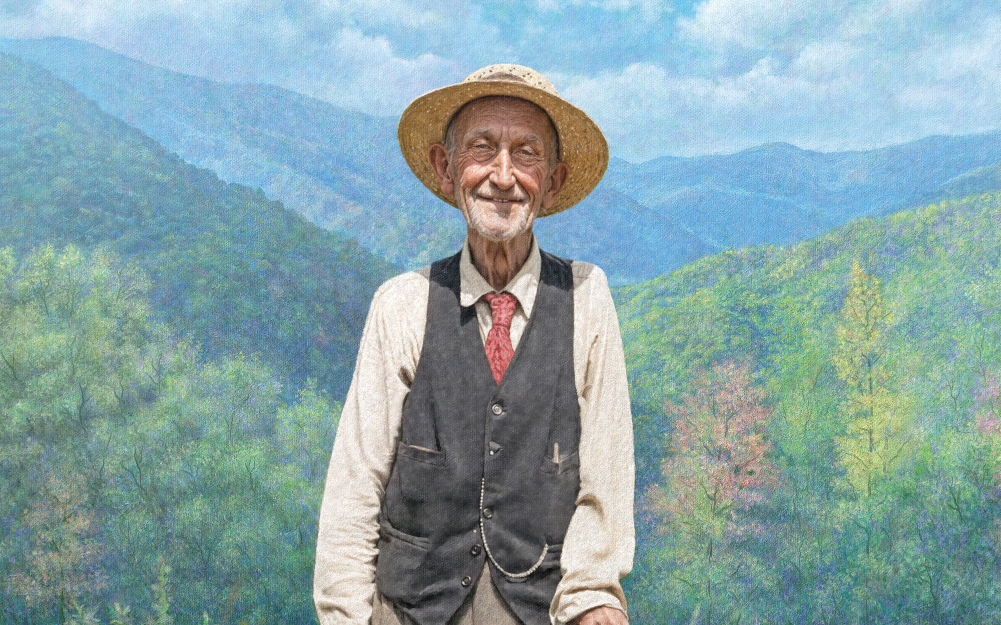 Uncle Will Stroud Portrait